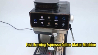 Máy pha cà phê Espresso thương mại có tạo bọt sữa | OEM 20 thanh hoạt động dễ dàng