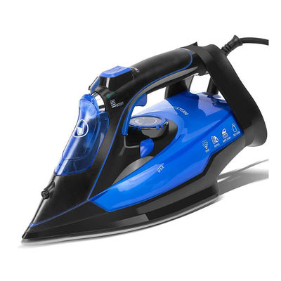 2400W Quần áo Sắt hơi nước với bàn chân gốm Turbo hơi nước dọc