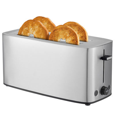 Anbolife XXL 4 lát nướng bánh mì logo điện nướng bánh mì thương mại portable Nướng bánh mì thép không gỉ Nướng bánh mì với 7 cài đặt màu sắc