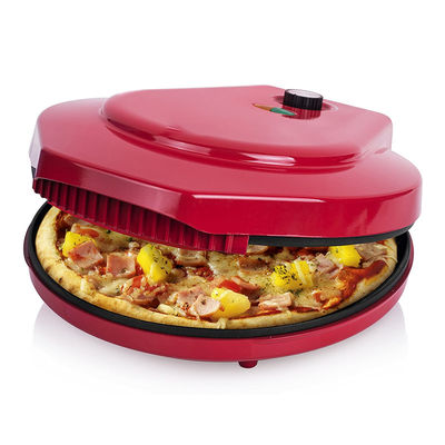 Ningbo nhà máy 12 Inch Non-Stick Calzone Maker Pizza lò trong Red Home sử dụng nhanh FunElectric Multi Pizza Maker