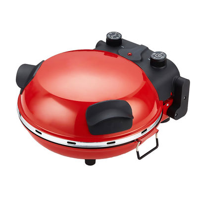 Xem cửa sổ nấu ăn trong 5 phút, đồng hồ, đĩa gốm nhà hàng máy làm lò pizza điện