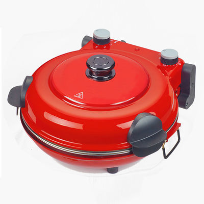 Xem cửa sổ nấu ăn trong 5 phút, đồng hồ, đĩa gốm nhà hàng máy làm lò pizza điện
