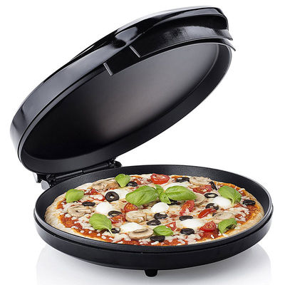 Máy làm pizza không dính điện 12 inch cho nhà Pizza Pan Pie Calzone Cooker với điều chỉnh nhiệt độ