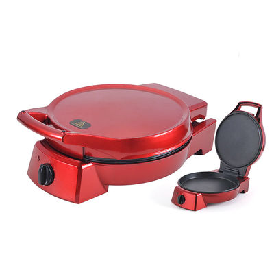 Máy làm pizza không dính điện 12 inch cho nhà Pizza Pan Pie Calzone Cooker với điều chỉnh nhiệt độ