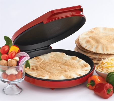 Máy làm pizza điện Anbolife 12 &quot; 1400w đa chức năng điện Máy làm pizza Mini máy làm pizza