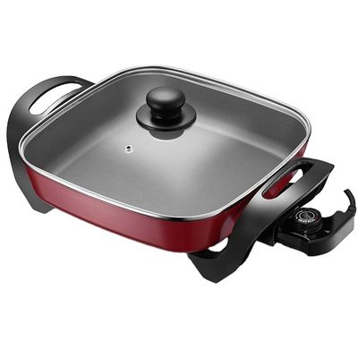 Anbo Electric Grill &amp; pizza pan không dính nướng nướng nướng nướng