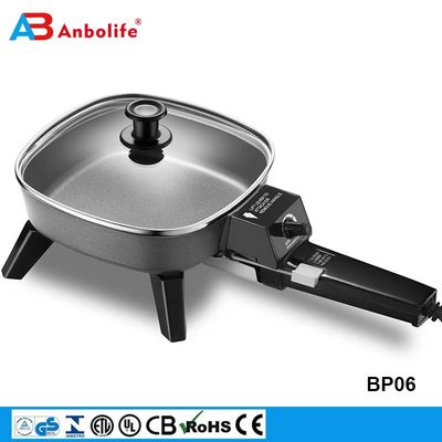 Anbo Electric Grill &amp; pizza pan không dính nướng nướng nướng nướng