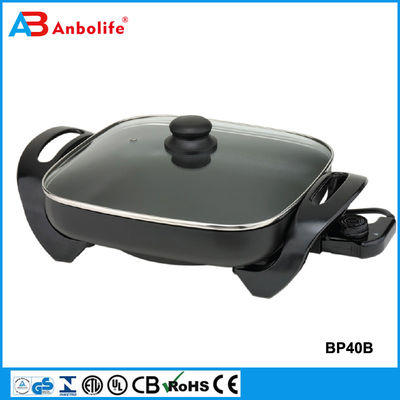 Nướng và nướng không dính bánh pizza điện Pancake Frying Pan