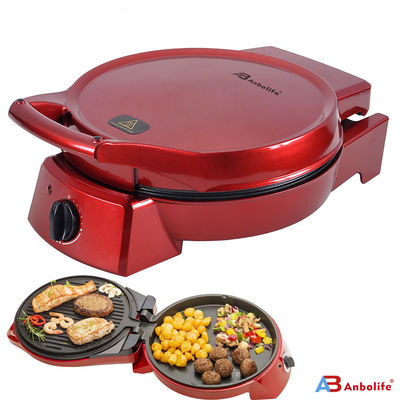 Anbo nhôm portable không dính nồi pizza chất lượng tốt nhất bánh nướng tấm đa chức năng vòng conveyor điện pizza nồi