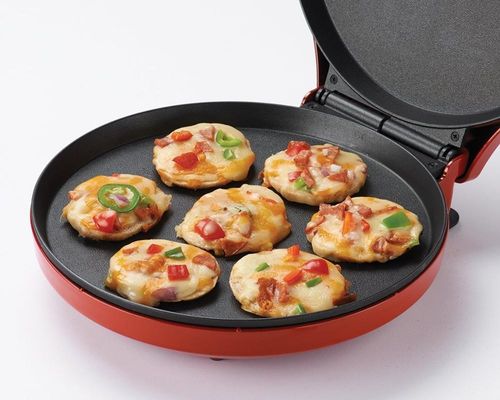 Máy chế biến bánh pizza điện mới mang theo chất lượng cao đa chức năng lò bánh sandwich pizza điện / chảo pizza