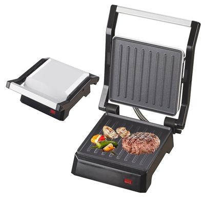 Panini Press Sandwich Maker Không dính bề mặt Máy sưởi gấp đôi Stainless Steel Breakfast Maker Contact Grill Pho mát trứng Bacon Steak