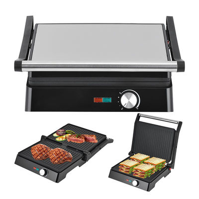 4 slice Electric grill with detachable plates waffle maker Sandwich Panini Press Contact grill 2200W đĩa thay thế
