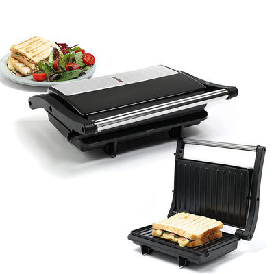 Đĩa có thể tháo rời BBQ Panini Press Grill Griddle Không khói nướng trong nhà màn hình cảm ứng LED Nướng tiếp xúc kỹ thuật số