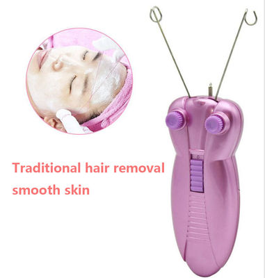 Lady Men Bee Điện mặt Epilator Cotton Thread Loose Power với chỉ số ánh sáng loại bỏ tóc không đau