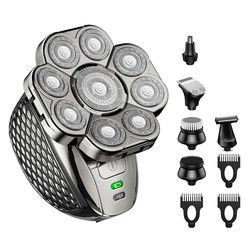 Các sản phẩm chăm sóc cá nhân 9D cho nam giới ướt khô râu máy cạo đầu điện cho nam giới râu