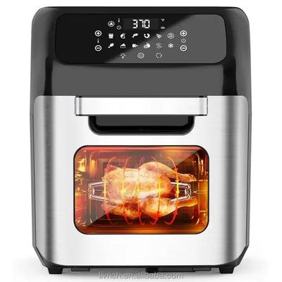 Máy nướng nướng kỹ thuật số như được nhìn thấy trên TV Hot Commercial No Oil Pizza Oven Industrial 12L 15L