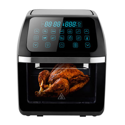 12L Electric Digital Air Fryer Oven với 8 thiết lập trước nấu ăn Rotisserie Dehydrator Oilless Cooker Multi Function Toaster