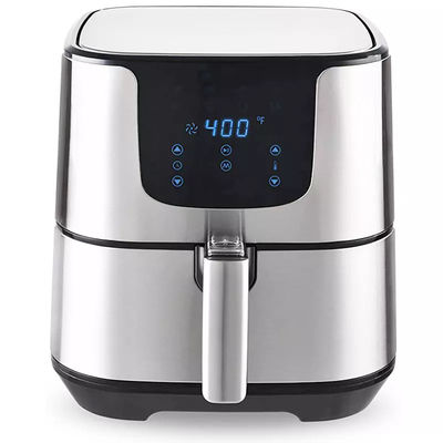Dầu không thép Stainless Electric kitchenid lò nướng khí 5.5L 7L XL kỹ thuật số 8 cài đặt trước màn hình cảm ứng