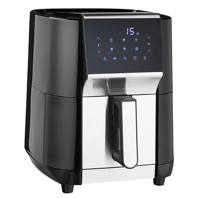Dầu không thép Stainless Electric kitchenid lò nướng khí 5.5L 7L XL kỹ thuật số 8 cài đặt trước màn hình cảm ứng
