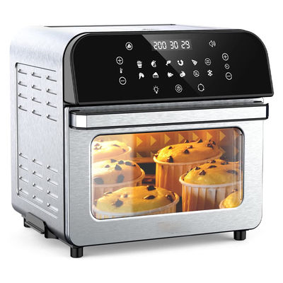 1700W lò nướng khí cửa Pháp 5.5L 6.5L 23L thép không gỉ không dầu lành mạnh