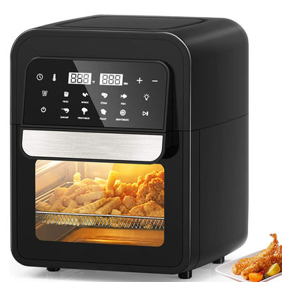 7L 12L 24L Stainless Steel Digital Air Fryer Steam Function Air Toaster Oven Không có dầu