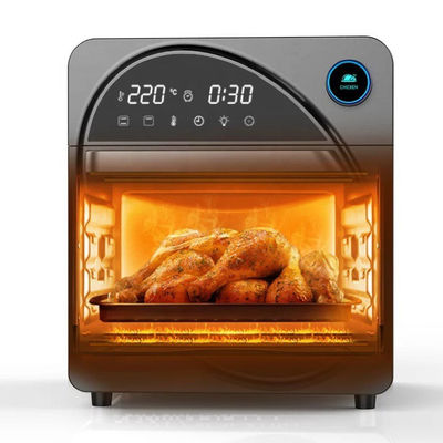 7L 12L 24L Stainless Steel Digital Air Fryer Steam Function Air Toaster Oven Không có dầu