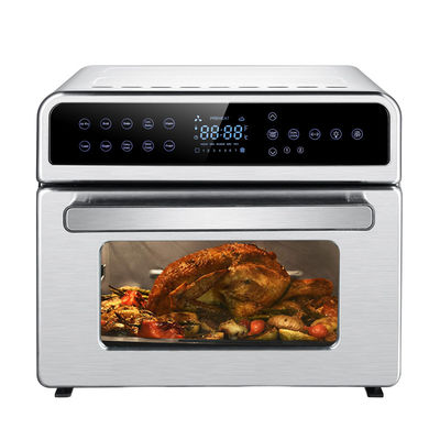 7L 12L 24L Stainless Steel Digital Air Fryer Steam Function Air Toaster Oven Không có dầu
