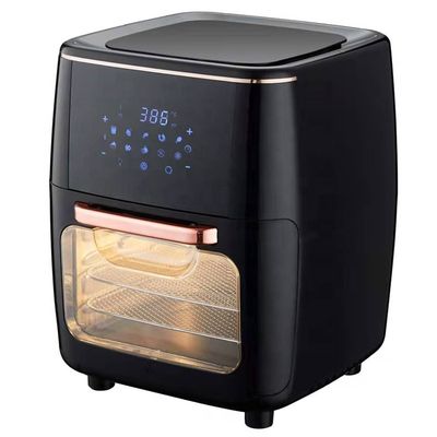 Không dầu 8L 1800W Digital Stainless Steel Home Use Touch Screen Air Fryer Steam Smart