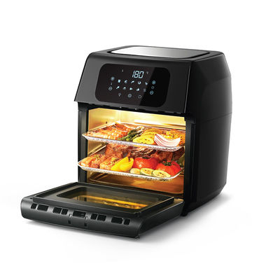 Smart Electric Digital Không dầu 12L Thép không gỉ loại thực phẩm Digital Hot Air Deep Fryer Oil Free Air Fryer Oven