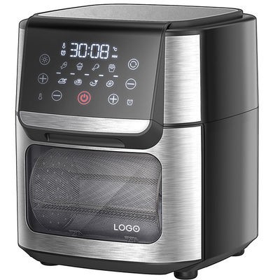 Thép không gỉ 1800W Air Fryer 12 L 14L 24L Digital Control Panel Steaming Air Fryer Oven