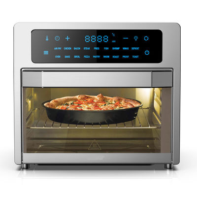Multifunctional Stainless Steel Air Fryer Oven 12L Non Oil Convection Rotisserie Dehydrator Bake 1800W