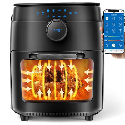 1800W White Air Fryer Oven 12 lít Digital Air Fryer Oil miễn phí Wtih Wifi Tuya