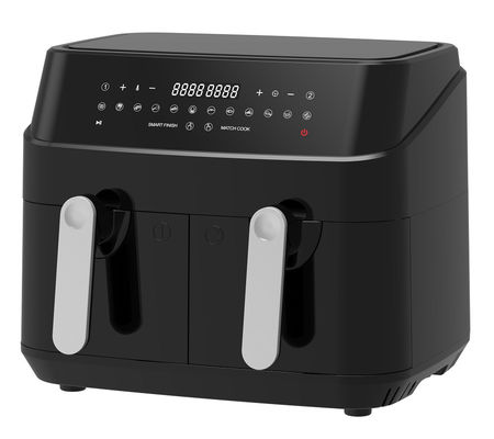 Máy nướng không khí kép thông minh không dầu 2 giỏ 9L kỹ thuật số 2400W