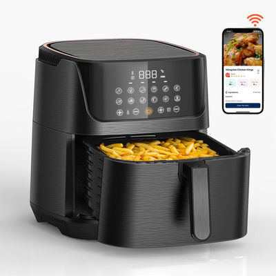 Máy nướng dầu không dầu kỹ thuật số thông minh với chức năng Wifi Tuya App Control