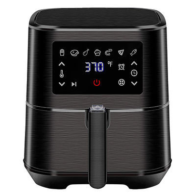 Nhà bếp nhỏ Nhà điện 8L Digital Air Fryer 1700W Cooker Stainless Steel Khu vực rổ kép