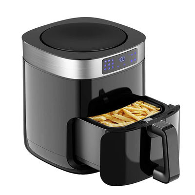 Nhà bếp nhỏ Nhà điện 8L Digital Air Fryer 1700W Cooker Stainless Steel Khu vực rổ kép