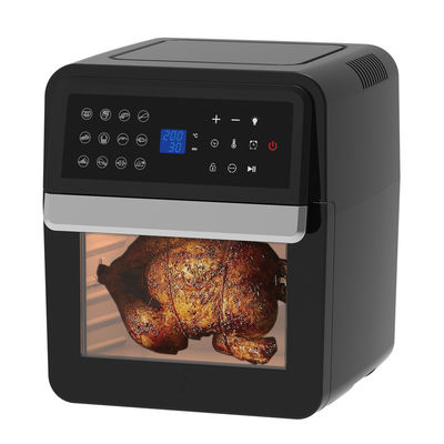Smart đa chức năng 8L xl lò nướng không khí gia đình lò hơi nước kỹ thuật số thương mại