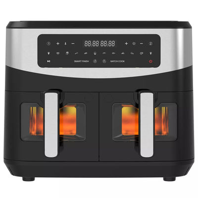 6L 7L Chọn lành mạnh Máy nướng khí kỹ thuật số Sản phẩm sưởi ấm thông minh nhanh chóng Thép không gỉ Không dầu Điện