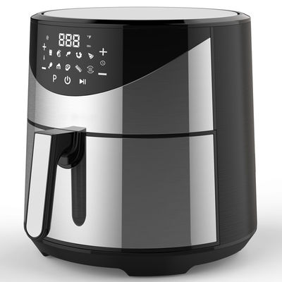 6L 7L Chọn lành mạnh Máy nướng khí kỹ thuật số Sản phẩm sưởi ấm thông minh nhanh chóng Thép không gỉ Không dầu Điện