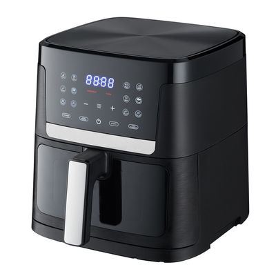 6L 7L Air Fryer kỹ thuật số 220v Điện thông minh Cửa lò dung lượng lớn Stainless Steel