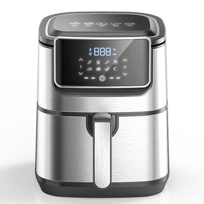 6L 7.7L với 8 cài đặt trước Máy nướng không khí kỹ thuật số không dầu màn hình cảm ứng LED