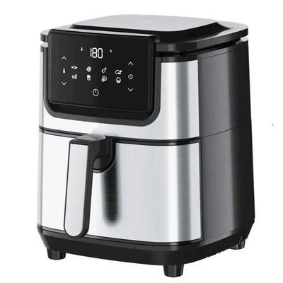 6L 7.7L với 8 cài đặt trước Máy nướng không khí kỹ thuật số không dầu màn hình cảm ứng LED