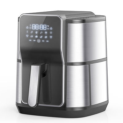 Điều khiển kỹ thuật số Anbolife 1800w 8L Capacity Air Fryer Oven With LCD Menu Display