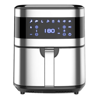Điều khiển kỹ thuật số Anbolife 1800w 8L Capacity Air Fryer Oven With LCD Menu Display