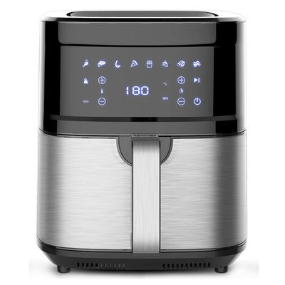 Điều khiển kỹ thuật số Anbolife 1800w 8L Capacity Air Fryer Oven With LCD Menu Display