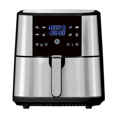 Điều khiển kỹ thuật số Anbolife 1800w 8L Capacity Air Fryer Oven With LCD Menu Display