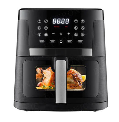 Smart Deep nhỏ gọn máy nướng khí kỹ thuật số 6.5L 7L cửa sổ thị giác mới Freidora De Aire Điện với Wifi