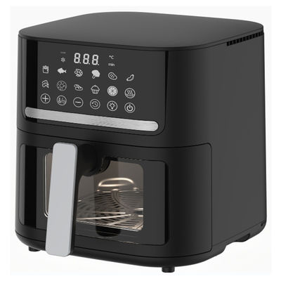 Smart Deep nhỏ gọn máy nướng khí kỹ thuật số 6.5L 7L cửa sổ thị giác mới Freidora De Aire Điện với Wifi