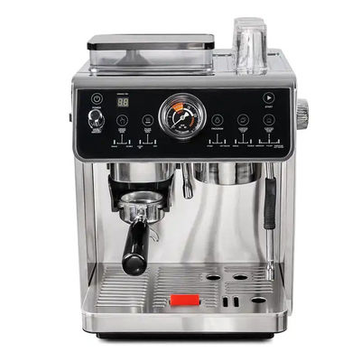 Máy pha cà phê chuyên nghiệp hoàn toàn tự động thông minh Máy espresso với cây đũa hơi cho nhà