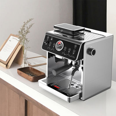 Máy pha cà phê chuyên nghiệp hoàn toàn tự động thông minh Máy espresso với cây đũa hơi cho nhà